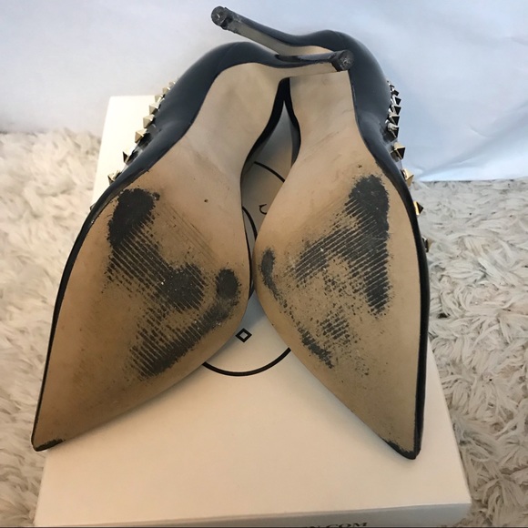 NIB - Steve Madden Proto-S Black/Gold Pumps - Picture 4 of 6